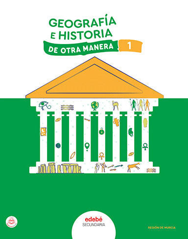 Geografía e Historia 1º ESO Murcia 24 Dom (Edebe) - 9788468372716