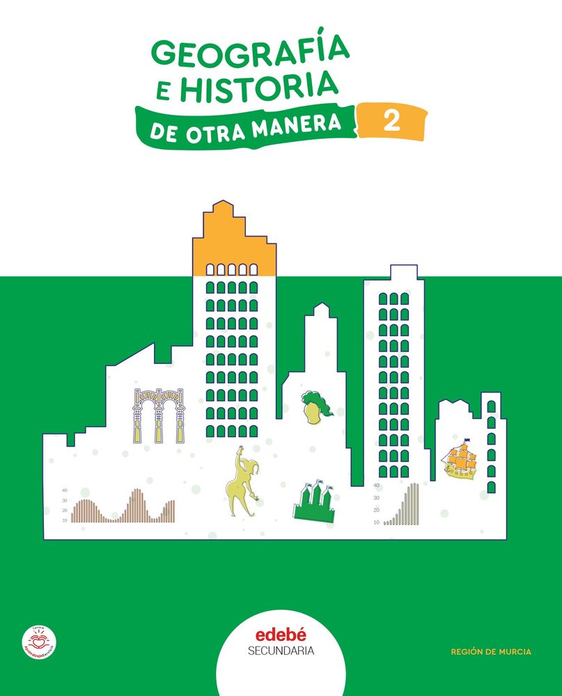 Geografía e Historia 2º ESO Murcia 25 Dom (Edebe) - 9788468374574