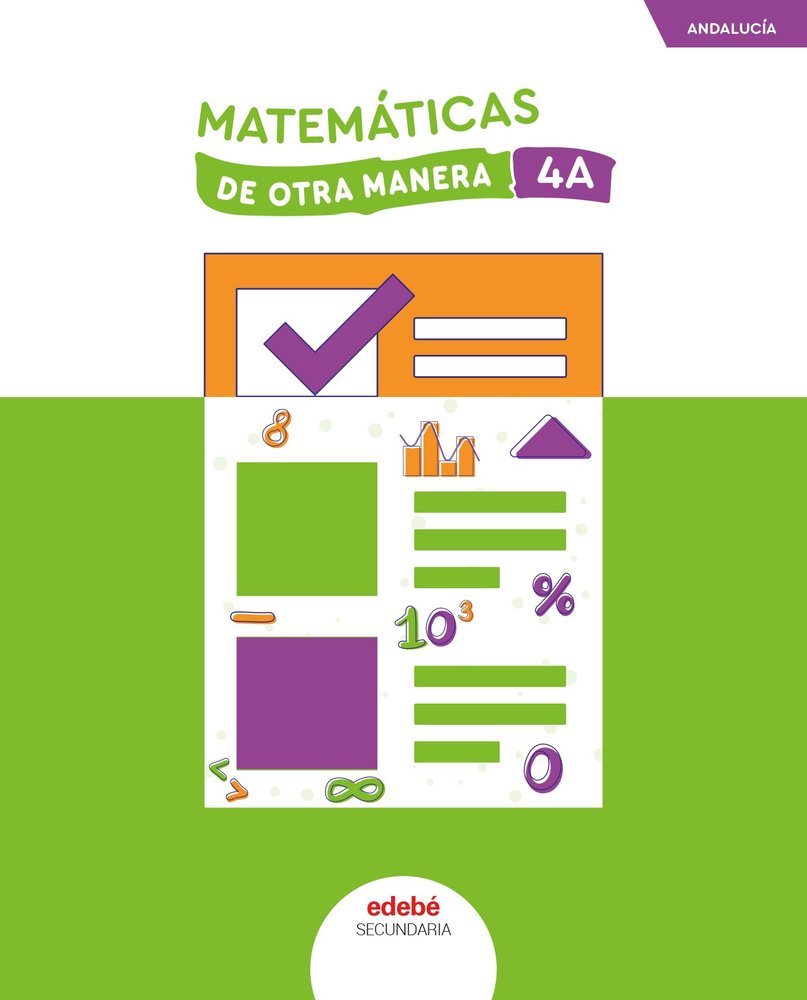 Matemáticas a 4º ESO Andalucía 25 de Otra Manera (Edebe) - 9788468374628