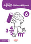 Cuad, Matemàtiques 6º EP Cataluña 25 a Tope (Edebe) - 9788468376189
