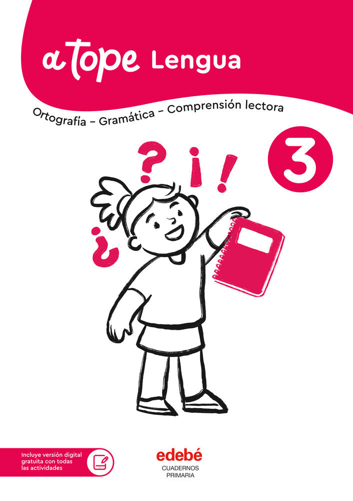 A tope Lengua 3 | Varios autores | 9788468376219 (Edebe) Imagen principal del producto