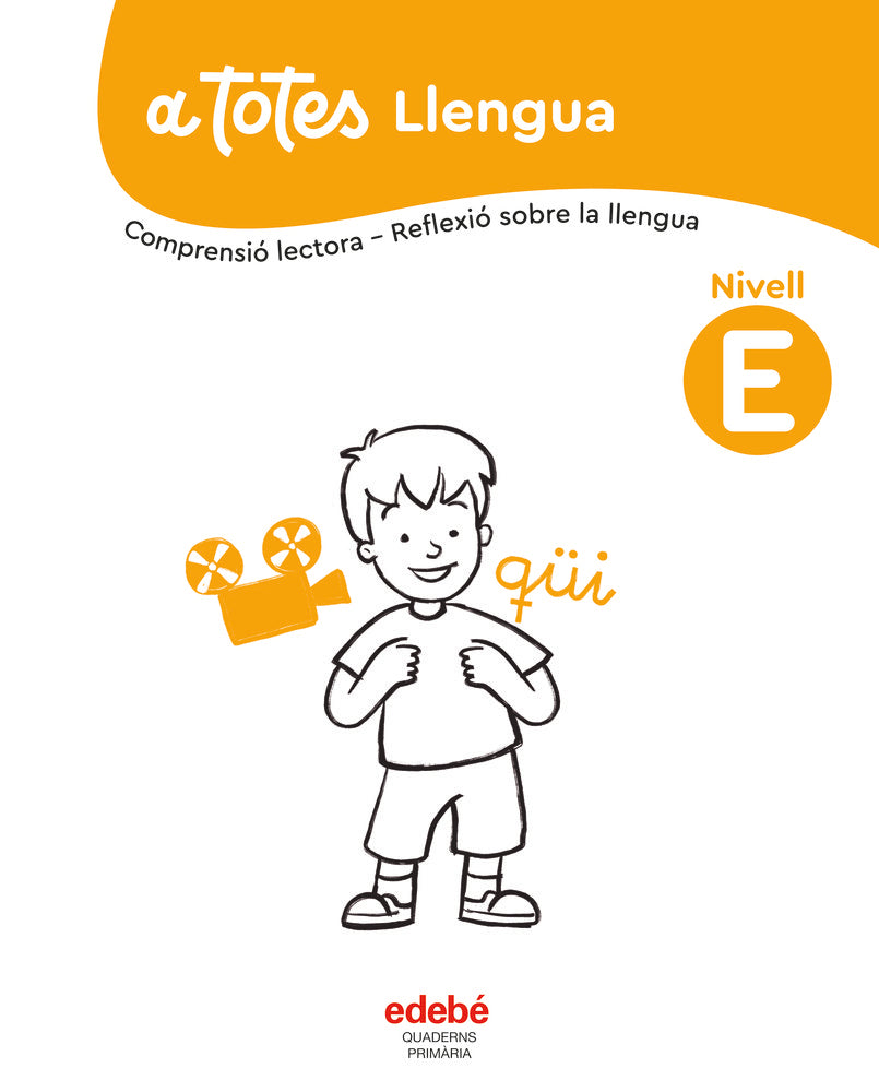 Cuaderno Llengua Nivell e EP Cataluña 25 a Tope (Edebe) - 9788468376585