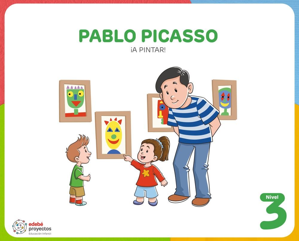 Pablo Picasso a Pintar 5AÑOS EI 26 Proyectos (Edebe) - 9788468378008