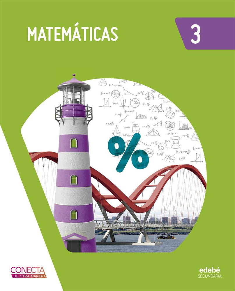 Matemáticas 3º ESO 26 Conecta de Otra Manera (Edebe) - 9788468378091