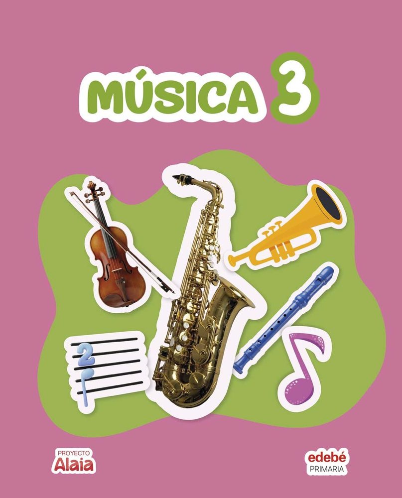 Música 3º EP Canarias 26 Alaia (Edebe) - 9788468379890