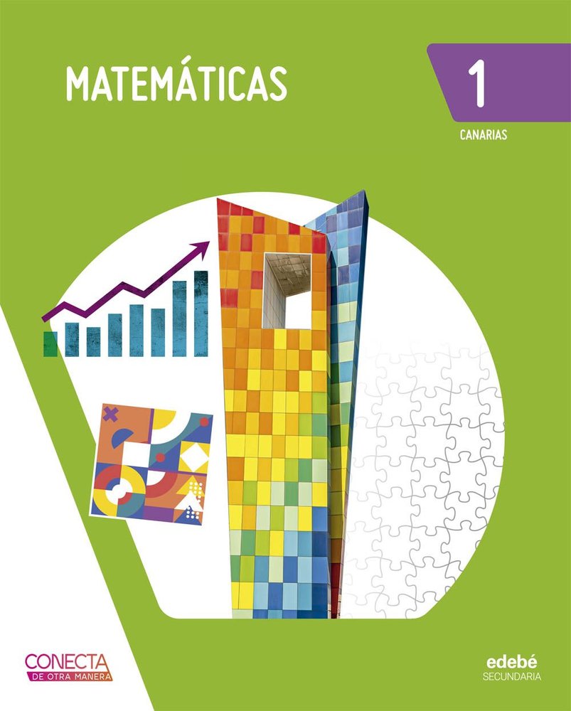 Matemáticas 1º ESO Canarias 26 Conecta de Otra Manera (Edebe) - 9788468379920