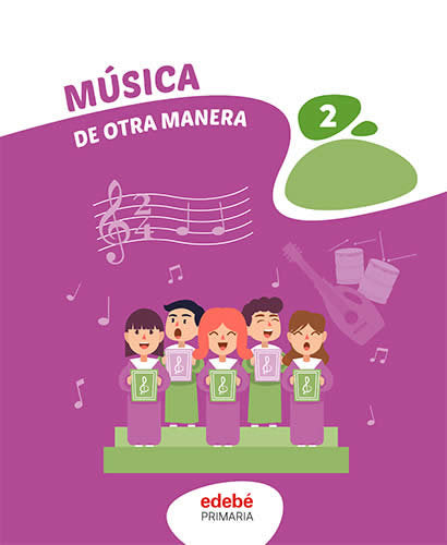 Música 2º EP Canarias 26 de Otra Manera (Edebe) - 9788468381343