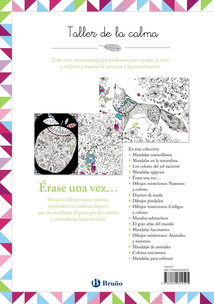 TALLER DE LA CALMA ERASE UNA VEZ - 9788469604595 Imagen principal del producto