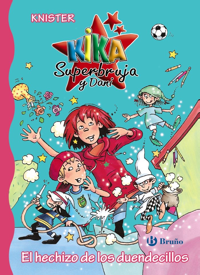 KIKA SUPERBRUJA Y DANI 17 EL HECHIZO DE LOS DUENDECILLOS | Knister | 9788469605547 (Bruño) Imagen principal del producto