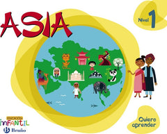 QUIERO APRENDER 1 3AÑOS ASIA 20 | Varios Autores | 9788469619193 (Bruño)