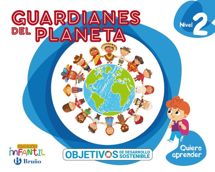 QUIERO APRENDER 2 4AÑOS GUARDIANES PLANETA 20 | AA,VV | 9788469619230 (Bruño) Imagen principal del producto