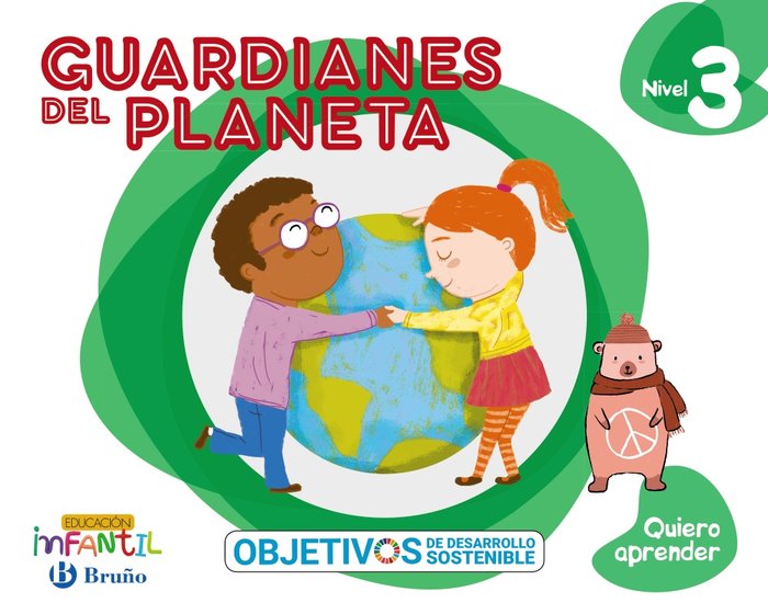QUIERO APRENDER 3 5AÑOS GUARDIANES PLANETA 20 | AA,VV | 9788469619254 (Bruño) Imagen principal del producto