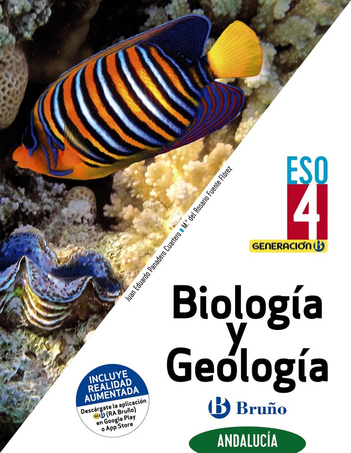 Generación B Biología y Geología 4ºESO Andalucía | Varios autores | 9788469631782 (BRUÑO) Imagen principal del producto