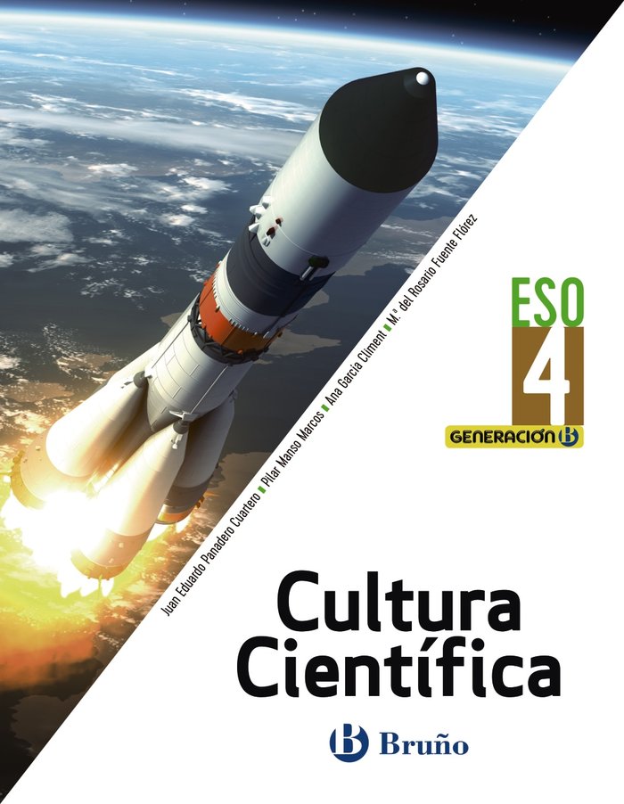 Generación B Cultura Científica 4ºESO | Varios autores | 9788469631911 (BRUÑO) Imagen principal del producto