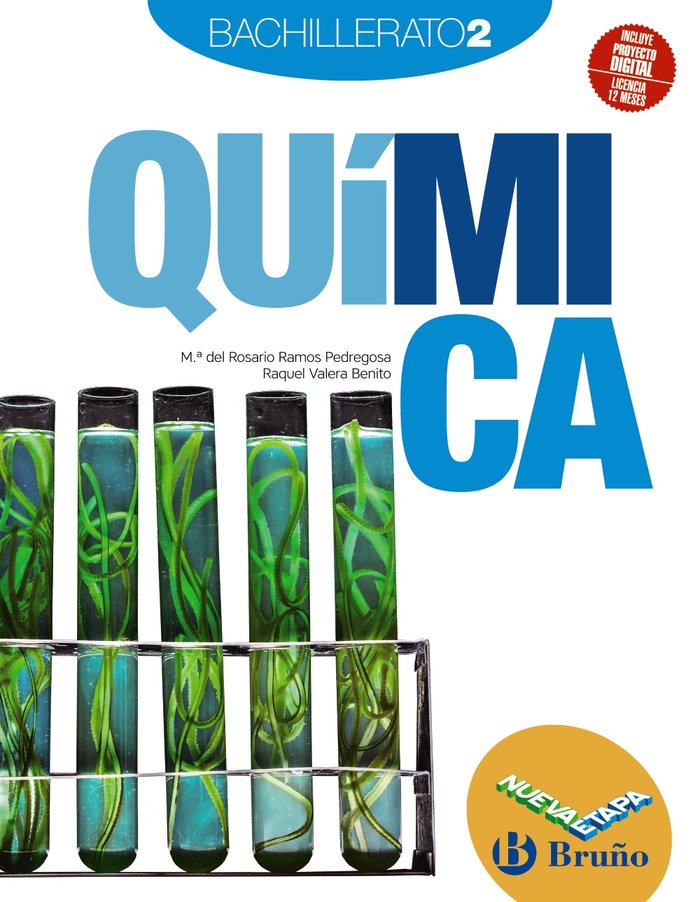 ✅ QUIMICA 2ºBACH NUEVA ETAPA 23 I RAMOS PEDREGOSA, M,ª DEL ROSARIO/VALERA I BRUÑO I 9788469634196