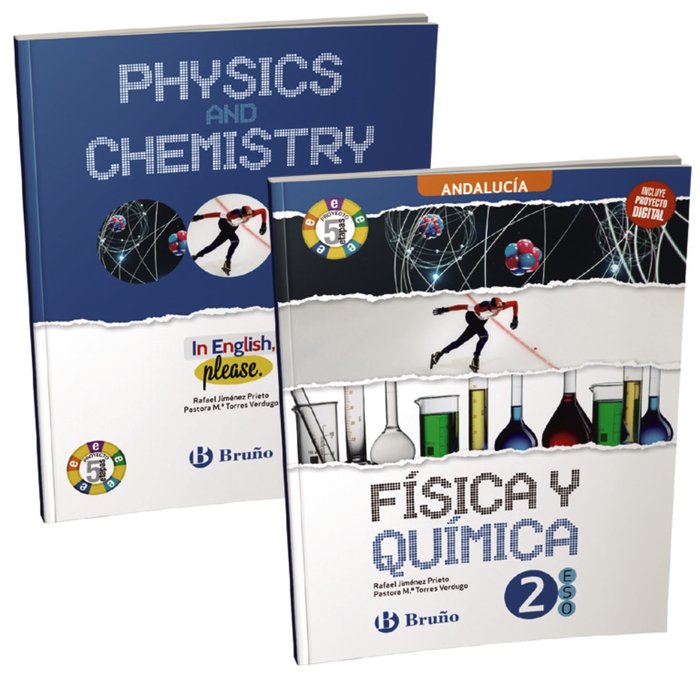 Física y Química 2ºESO + In English, please Physics and Chemistry 2ºESO | Varios autores | 9788469634738 (BRUÑO) Imagen principal del producto
