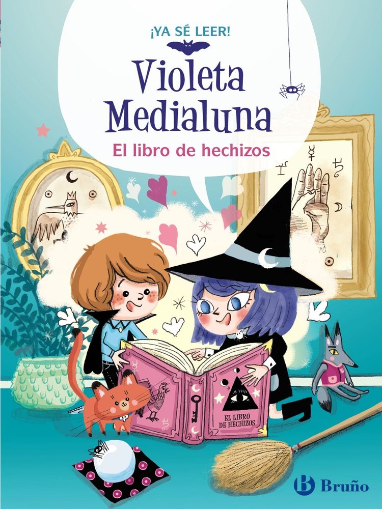 VIOLETA MEDIALUNA 1 EL LIBRO DE HECHIZOS | Almeras, Arnaud | 9788469640012 (Bruño) Imagen principal del producto