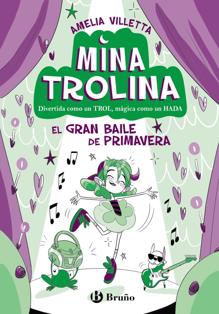 MINA TROLINA 2 EL GRAN BAILE DE PRIMAVERA | Villetta, Amelia | 9788469642139 (Bruño) Imagen principal del producto