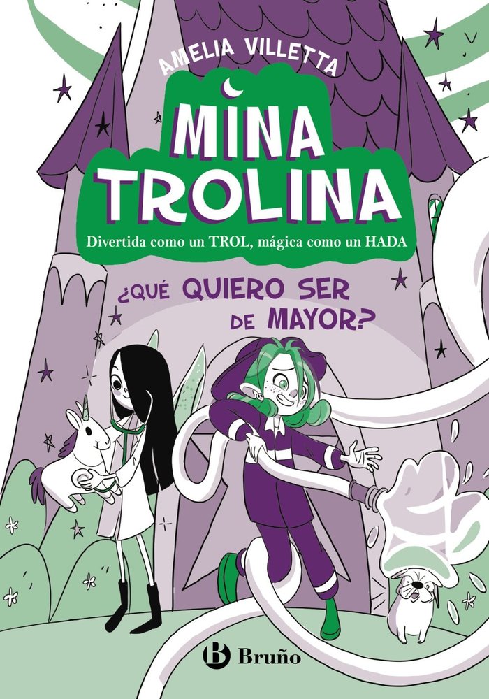 MINA TROLINA 4 QUE QUIERO SER DE MAYOR | Villetta, Amelia | 9788469642153 (Bruño) Imagen principal del producto