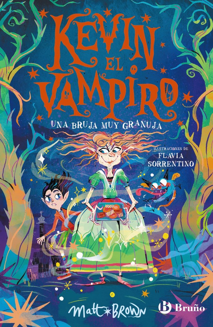 KEVIN EL VAMPIRO 2 UNA BRUJA MUY GRANUJA | Brown, Matt | 9788469642610 (Bruño) Imagen principal del producto