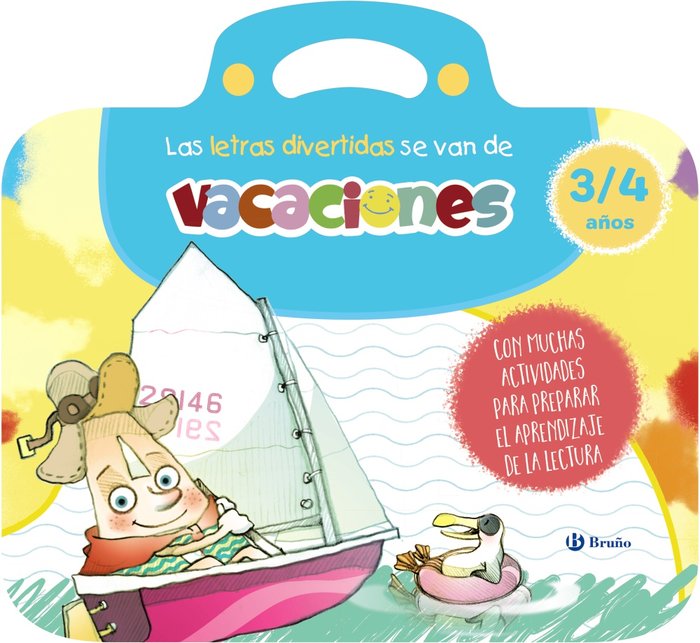 Las Letras Divertidas Se Van de Vacaciones, 3-4 Años