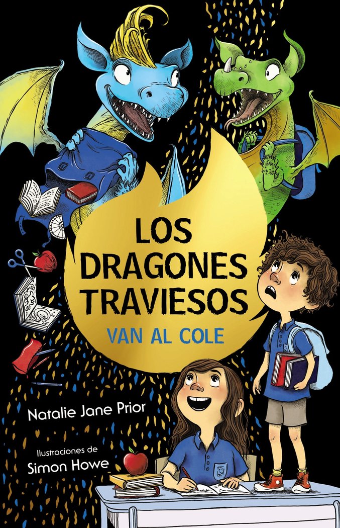 LOS DRAGONES TRAVIESOS 2 LOS DRAGONES TRAVIESOS VAN AL COL | Prior, Natalie Jane | 9788469663943 (Bruño) Imagen principal del producto