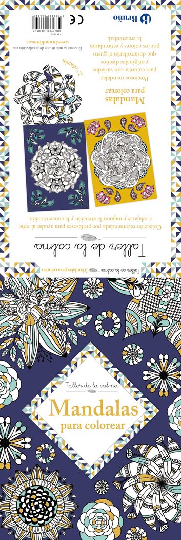 TALLER DE LA CALMA MANDALAS PARA COLOREAR - 9788469666647 Imagen principal del producto