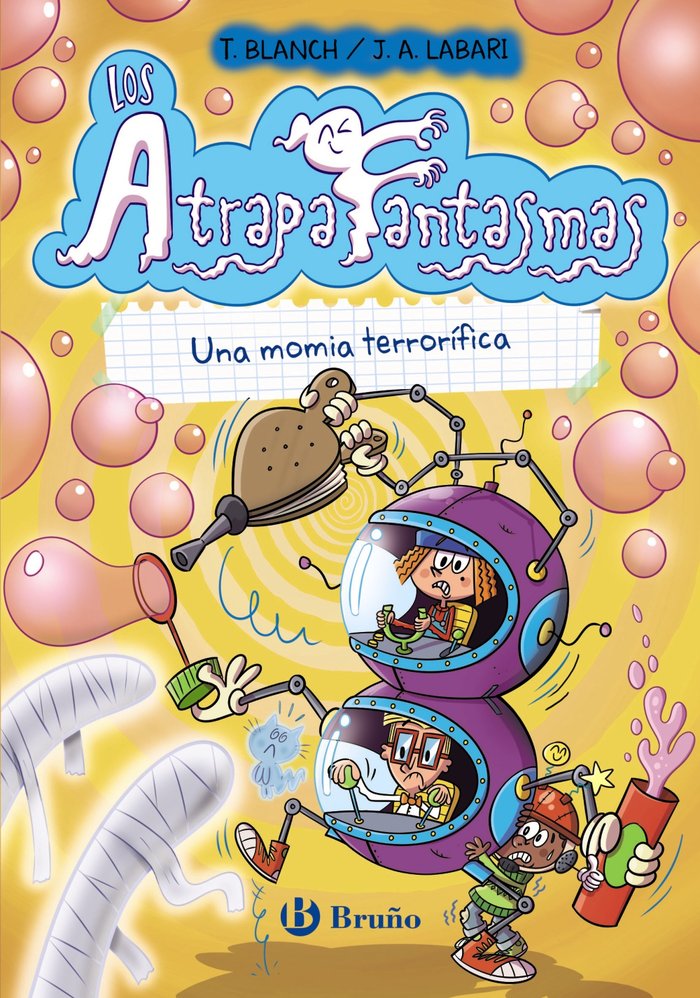 LOS ATRAPAFANTASMAS 5 UNA MOMIA TERRORIFICA | Blanch, Teresa | 9788469668504 (Bruño) Imagen principal del producto