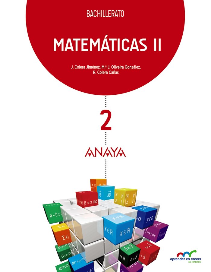 ✅ MATEMATICAS II 2ºNB CC,NN 16 APRENDER CRECER - 9788469812778