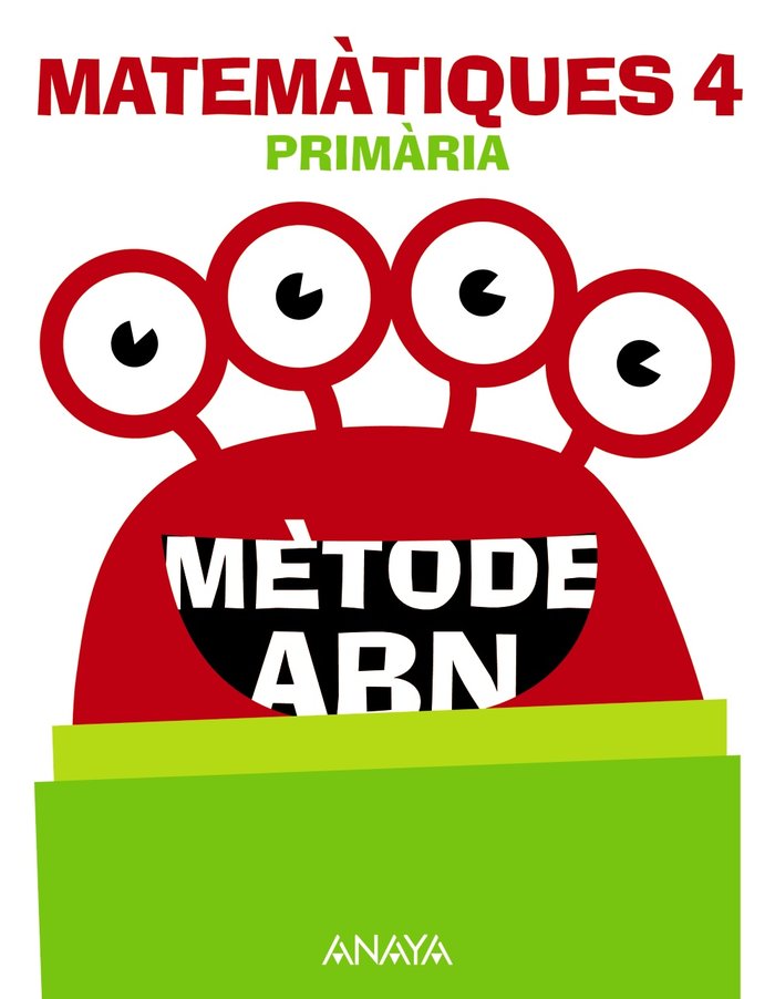 Matemàtiques 4. Mètode ABN. | Varios autores | 9788469821107 (Anaya Texto) Imagen principal del producto