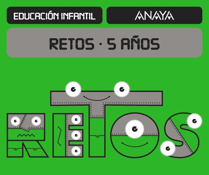 RETOS 5AÑOS EI 17 | AA,VV | 9788469828915 (Anaya Texto)