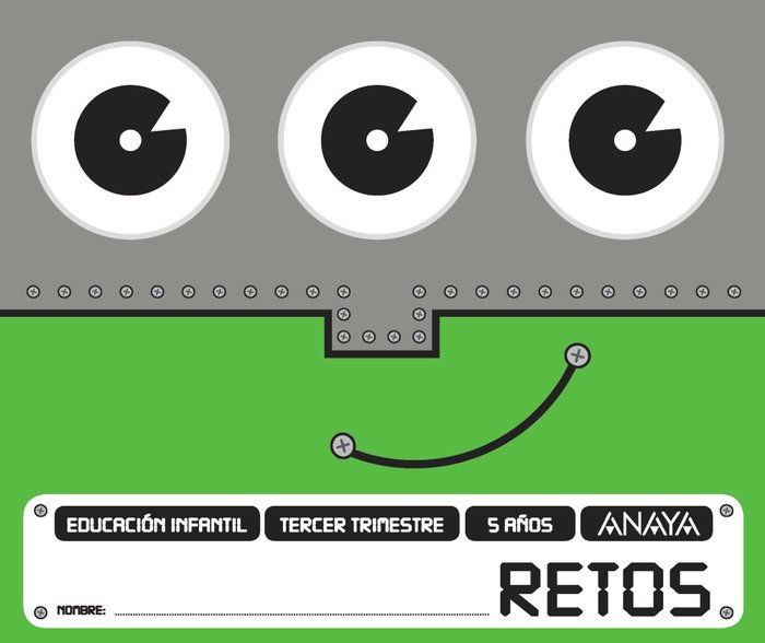 RETOS 5AÑOS 3oTRIMESTRE EI 17 | AA,VV | 9788469828946 (Anaya Texto) Imagen principal del producto