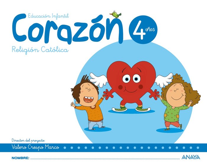 RELIGION 4AÑOS EI CORAZON 17 | AA,VV | 9788469829257 (Anaya Texto) Imagen principal del producto