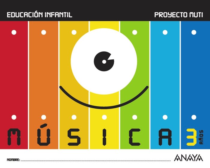 MUSICA 3AÑOS EI MUTI 17 | Varios Autores | 9788469829332 (Anaya Texto) Imagen principal del producto