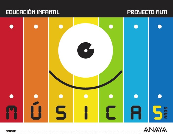 MUSICA 5AÑOS EI MUTI 17 | AA,VV | 9788469829417 (Anaya Texto) Imagen principal del producto