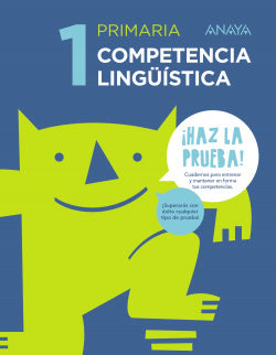 Cuaderno Competencia Lingüística 1 (Anaya) - 9788469831274