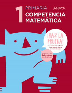 Cuaderno Competencia Matemática 1 (Anaya) - 9788469831335