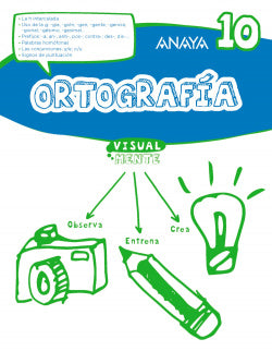 Ortografía 10 (Anaya) - 9788469831489