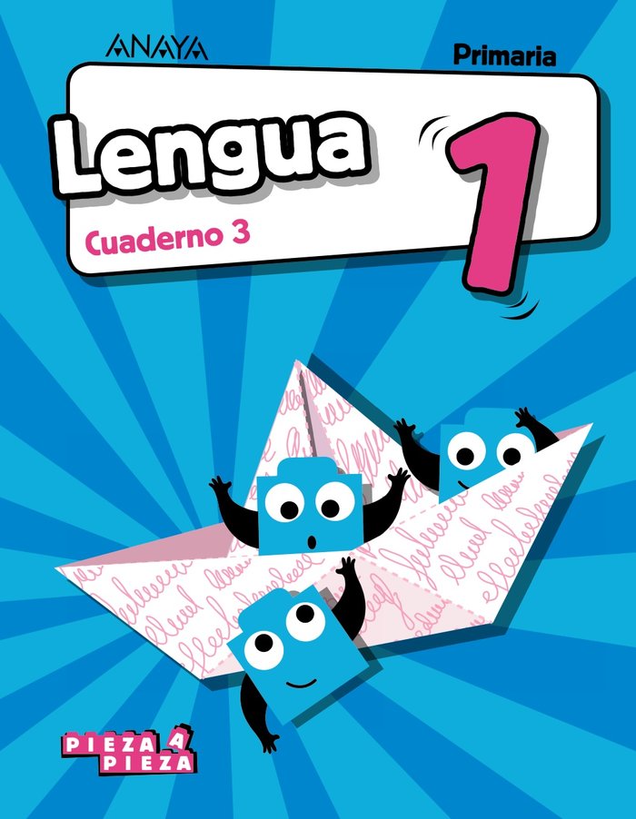 CUADERNO LENGUA 3 1oEP 18 PIEZA A PIEZA | AA,VV | 9788469837269 (Anaya Texto) Imagen principal del producto