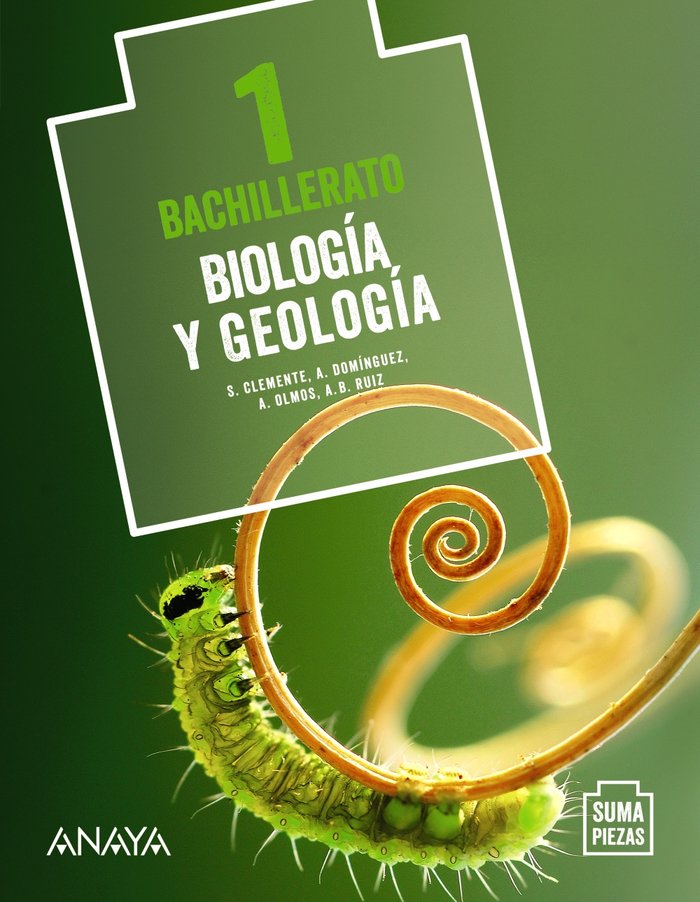 ✅ BIOLOGIA GEOLOGIA 1ºNB 20 SUMA PIEZAS I AA,VV I ANAYA TEXTO I 9788469860984