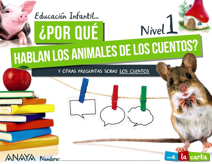 GLOBALIZADO 3 AÑOS PORQUE HABLAN ANIMALES NIVEL 1 21 CARTA | Varios Autores | 9788469876497 (Anaya Texto) Imagen principal del producto