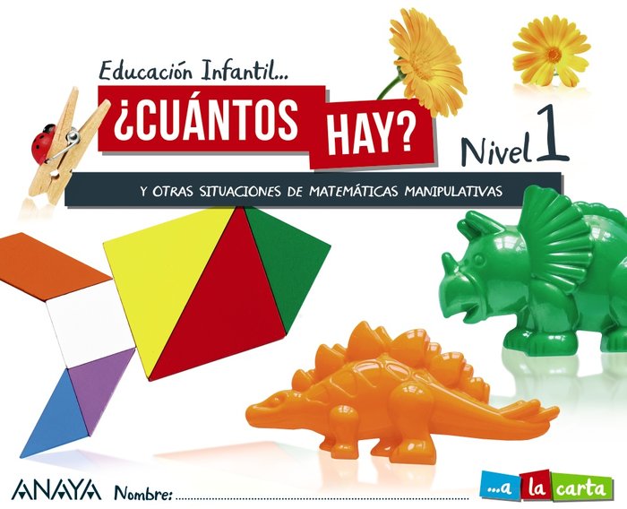 MATEMATICAS 3 AÑOS CUANTOS HAY AÑOS NIVEL 1 21 A LA CARTA | Varios Autores | 9788469876961 (Anaya Texto) Imagen principal del producto