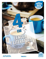 Lengua y Literatura 4. (Trimestres) + Taller Comprensión oral | Varios autores | 9788469878774 (ANAYA TEXTO)