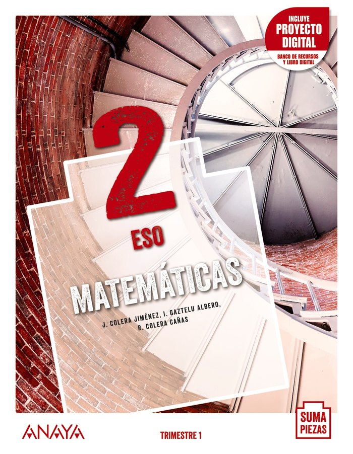 Matemáticas 2. | Varios autores | 9788469879078 (ANAYA TEXTO) Imagen principal del producto