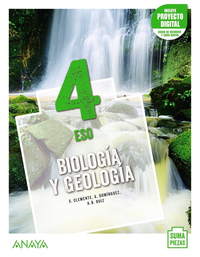 Biología y Geología 4. + Dual focus. | Varios autores | 9788469879931 (ANAYA TEXTO)