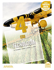 Tecnología 4. | Varios autores | 9788469882559 (ANAYA TEXTO)