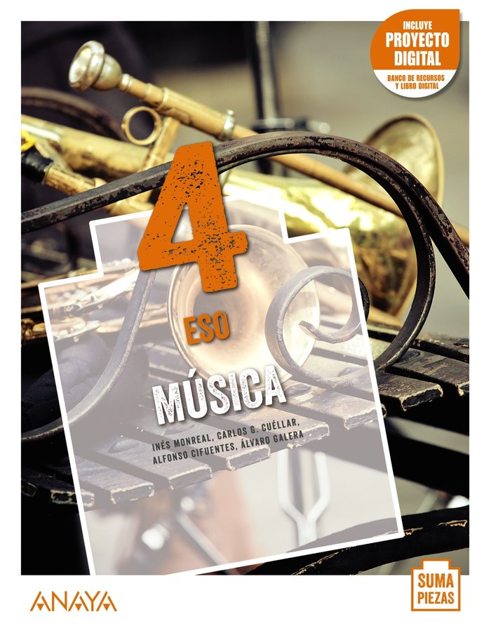 Música 4. | Varios autores | 9788469883143 (ANAYA TEXTO)