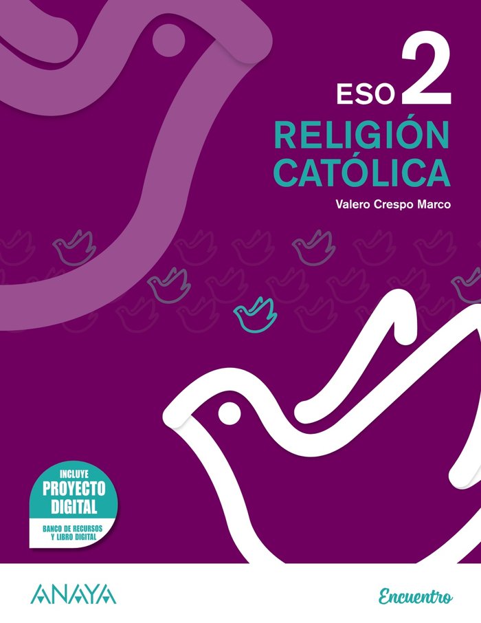 Religión Católica 2. | Varios autores | 9788469883310 (ANAYA TEXTO)