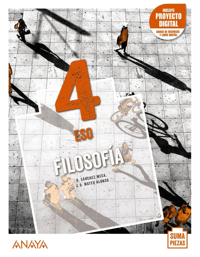 Filosofía 4. | Varios autores | 9788469883976 (ANAYA TEXTO)