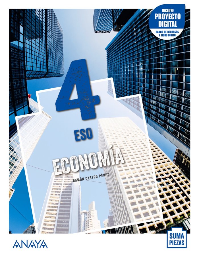 Economía 4. | Varios autores | 9788469884058 (ANAYA TEXTO)